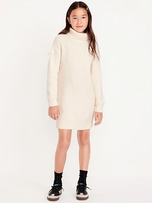 SoSoft Long-Sleeve Shaker-Stitch Dress for Girls