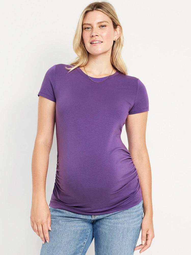 Maternity Crew Neck T-Shirt