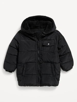 Hooded Utility Ripstop Jacket for Toddler Boys