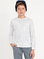 Cloudotion Long-Sleeve Performance T-Shirt for Boys