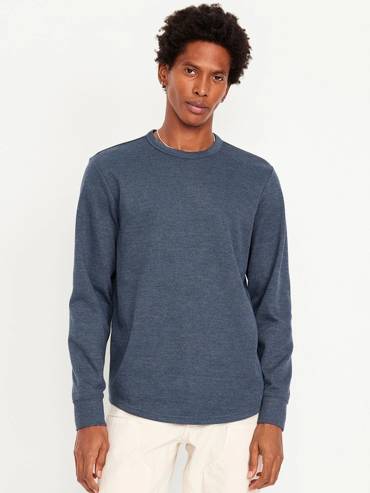Long-leeve French Rib T-hirt