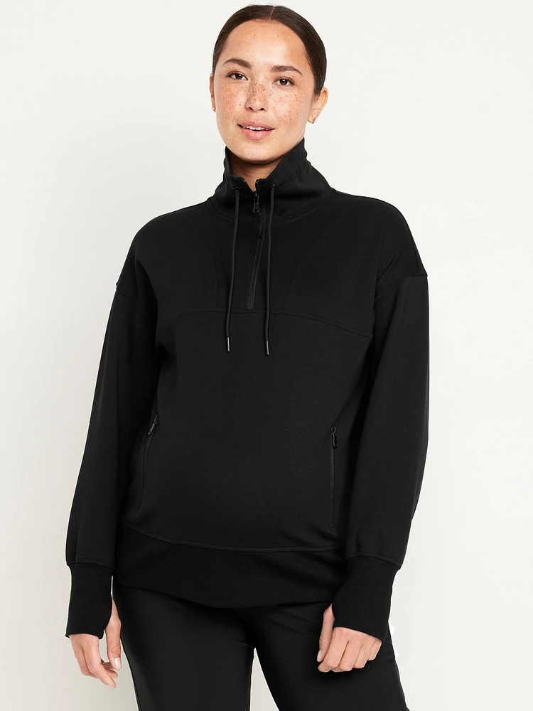 Maternity Dynamic Fleece Half Zip