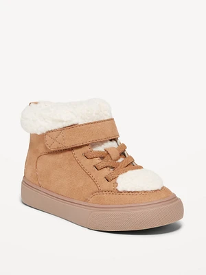 Cozy-Lined Sneakers for Toddler Boys