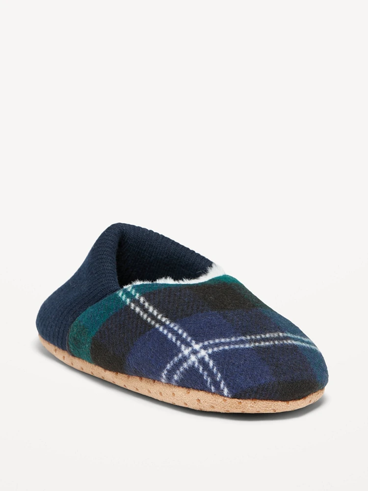 Cozy Flannel Slippers for Boys