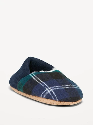 Cozy Gender-Neutral Flannel Slippers for Kids