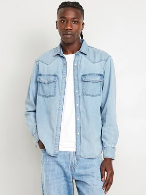 Denim Western Pocket Shirt