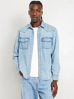 Denim Western Pocket Shirt