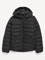 Water-Resistant Narrow-Channel Puffer Jacket for Girls