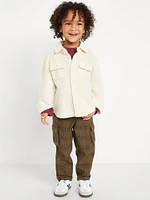 Loose Plaid Cargo Pants for Toddler Boys