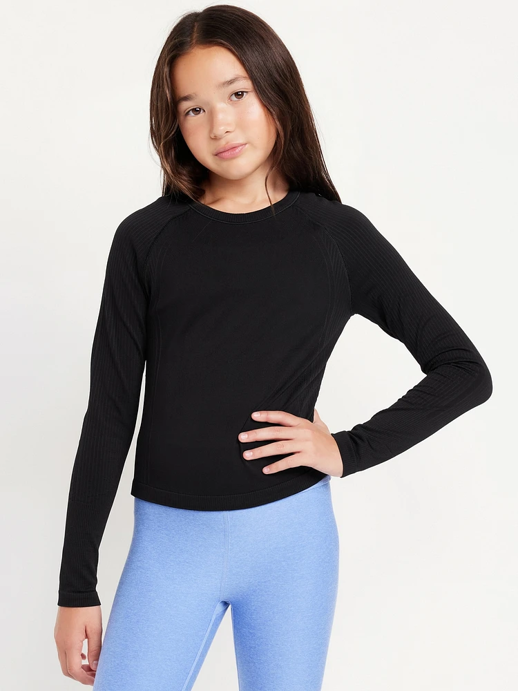 Fitted eamless Performance Top for Girls