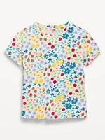 Printed Short-Sleeve T-Shirt for Toddler Girls