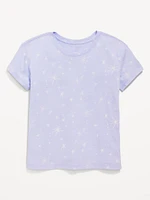 Printed Softest Short-Sleeve T-Shirt for Girls