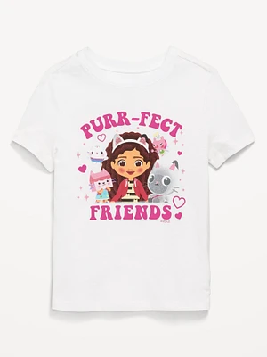 Gabbys Dollhouse Graphic T-Shirt for Toddler Girls