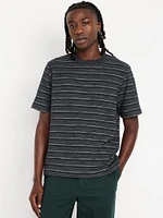 Textured-Boucl T-Shirt