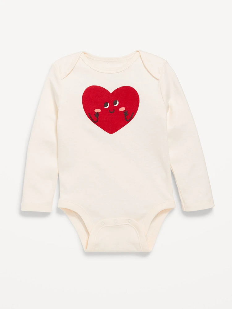 Long-Sleeve Graphic Bodysuit for Baby