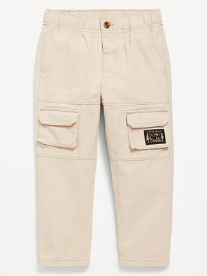 Loose Twill Cargo Pants for Toddler Boys