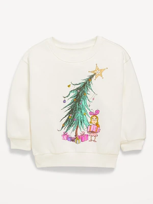 Dr. Seuss Drop-Shoulder Graphic Sweatshirt for Toddler Girls