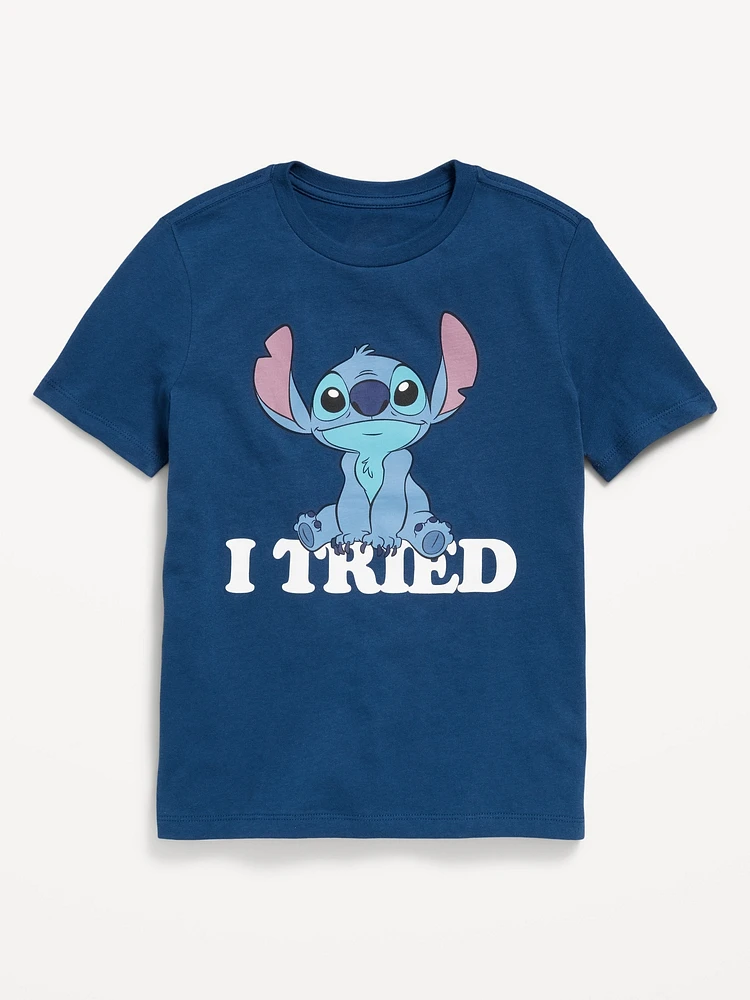 Disney Lilo & Stitch Gender-Neutral Graphic T-Shirt for Kids