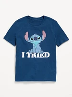 Disney Lilo & Stitch Gender-Neutral Graphic T-Shirt for Kids