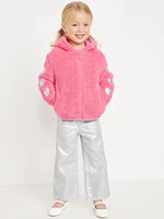 High-Waisted Baggy Wide-Leg Jeans for Toddler Girls