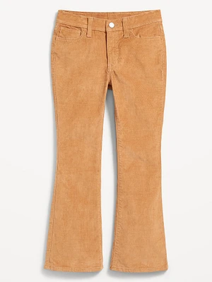 High-Waisted Corduroy Flare Jeans for Girls