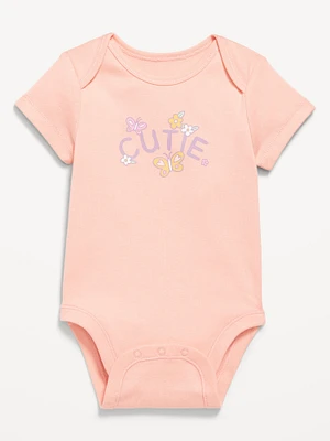 Short-Sleeve Graphic Bodysuit for Baby