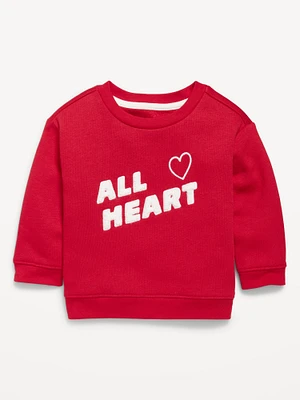 Crew-Neck Graphic Sweatshirt for Baby