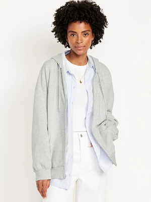 SoComfy Oversized Zip Hoodie Sweatshirt