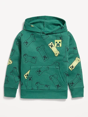 Minecraft Gender-Neutral Graphic Pullover Hoodie for Kids