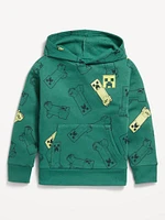 Minecraft Gender-Neutral Graphic Pullover Hoodie for Kids