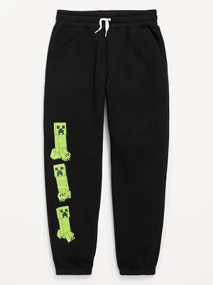 Minecraft Gender-Neutral Jogger Sweatpants for Kids