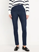 Extra High-Waisted Polished Pixie Skinny Ankle Jeans