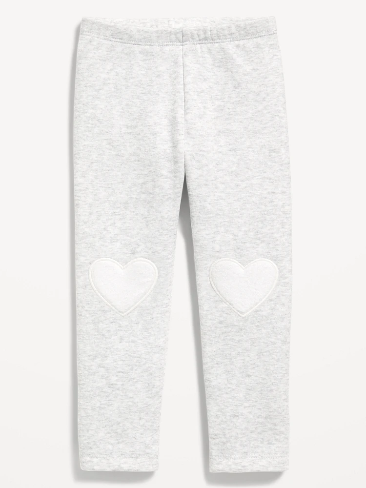 Cozy Fleece-Lined Leggings for Toddler Girls