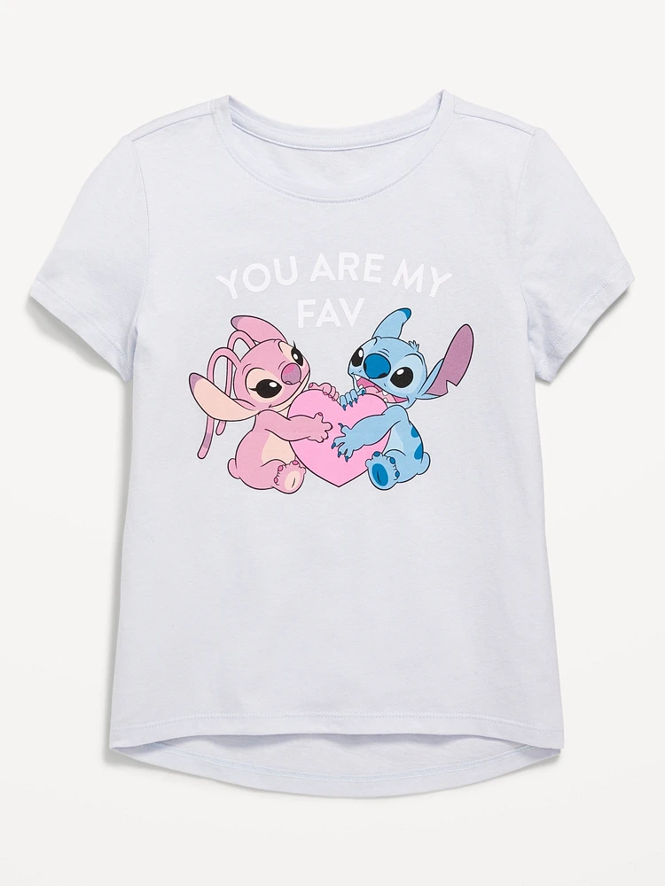 Short-Sleeve Licensed Graphic T-Shirt for Girls
