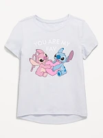 Short-Sleeve Licensed Graphic T-Shirt for Girls