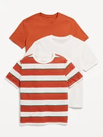 Softest Short-Sleeve T-Shirt 3-Pack for Boys