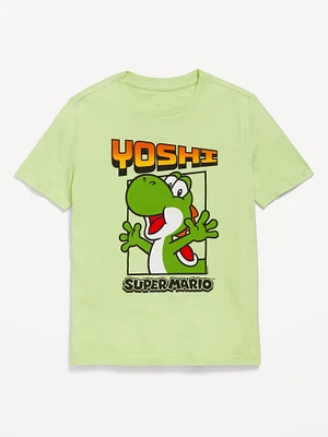 uper Mario Gender-Neutral Graphic T-hirt for Kids