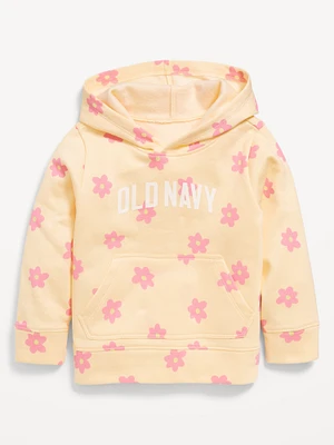 Logo-Graphic Pullover Hoodie for Toddler Girls