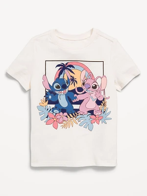 Disney Stitch & Angel Unisex Graphic T-Shirt for Toddler