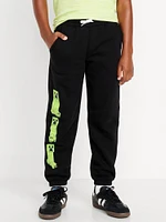 Minecraft Gender-Neutral Jogger Sweatpants for Kids