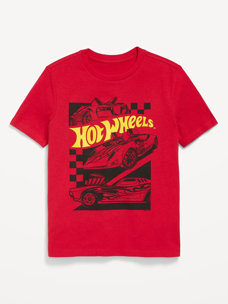 Hot Wheels Gender-Neutral Graphic T-hirt for Kids