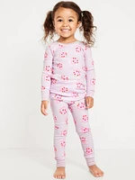 Printed Snug-Fit Pajama Set for Toddler & Baby