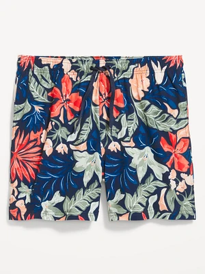 Printed Swim Trunks - 7-inch inseam