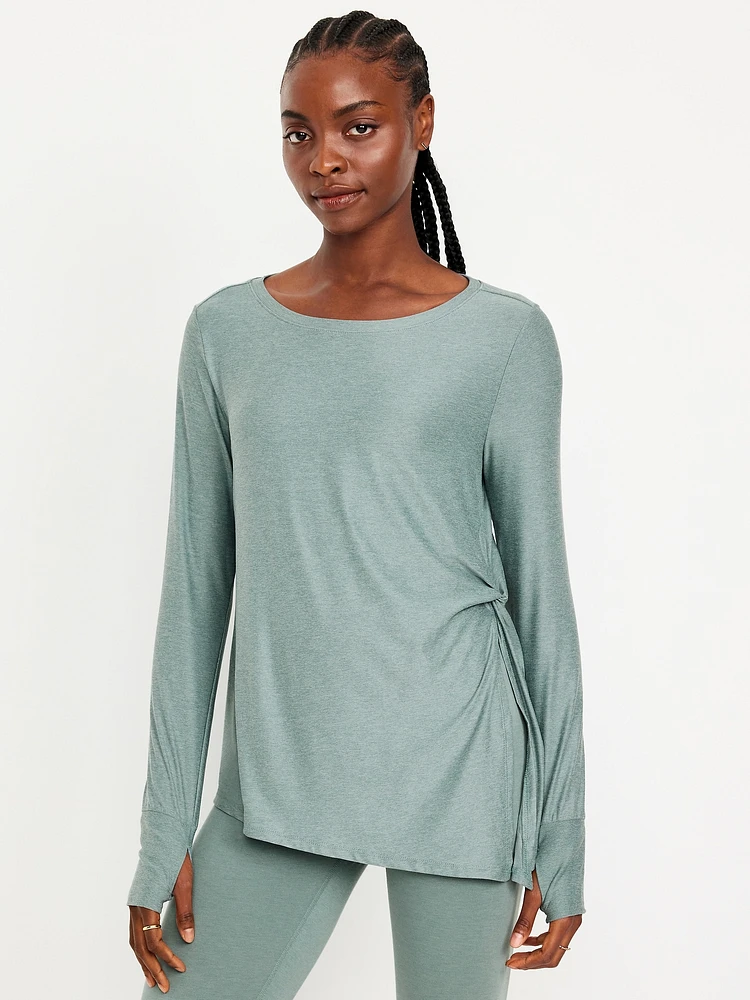 CloudMotion ide-Tie Tunic