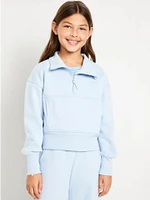 Dynamic Fleece Half-Zip Performance Sweatshirt for Girls