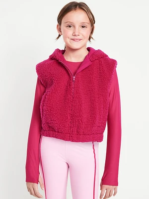 Hooded herpa Vest for Girls