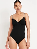 One-Piece Balconette Swimsuit