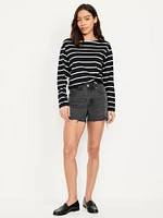 High-Waisted OG Jean Cut-Off Shorts - 3-inch inseam