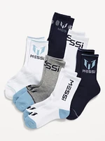 Messi Gender-Neutral Crew ocks 6-Pack for Kids