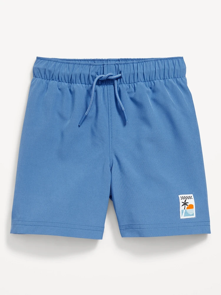 Printed Swim Trunks for Toddler Boys